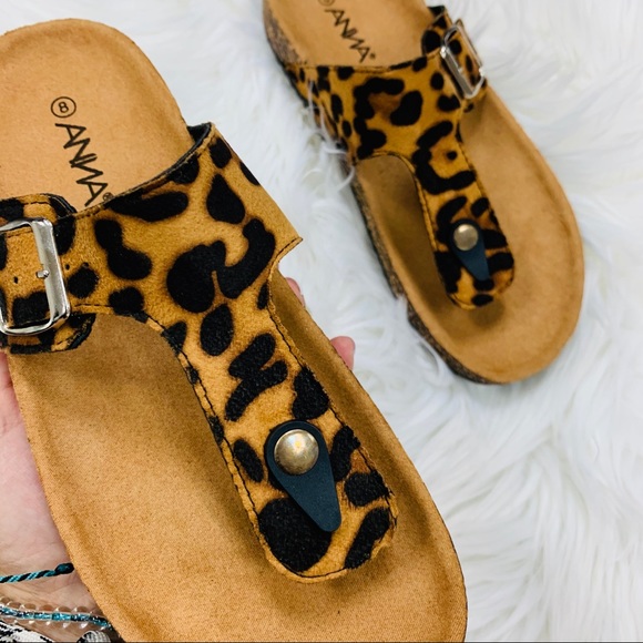 Leopard buckle sandal - Picture 5 of 5